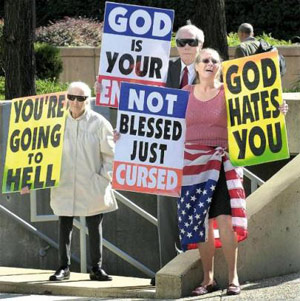 Fred Phelps Protesters