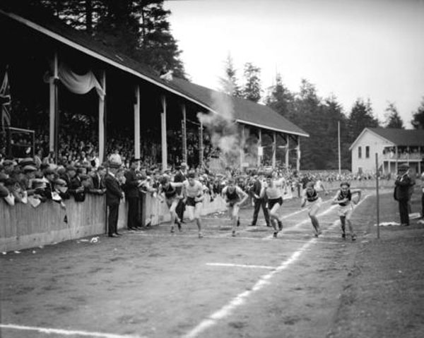 Brockton Point track meet, 1930