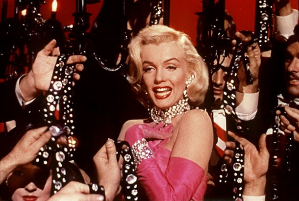 Marilyn Monroe in 'Gentlemen Prefer Blondes'