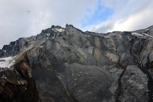 Destroyed peak of Mt. Meager