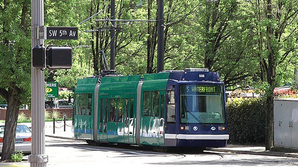 Streetcar in Portland