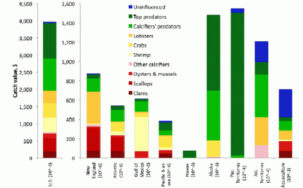 582px version of A chart of US catch values