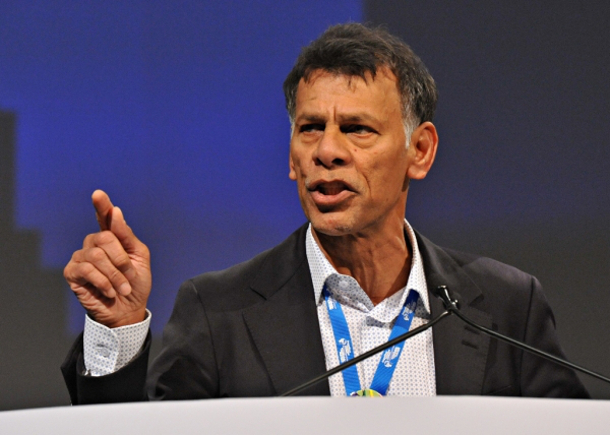 Labour union president Hassan Yussuff