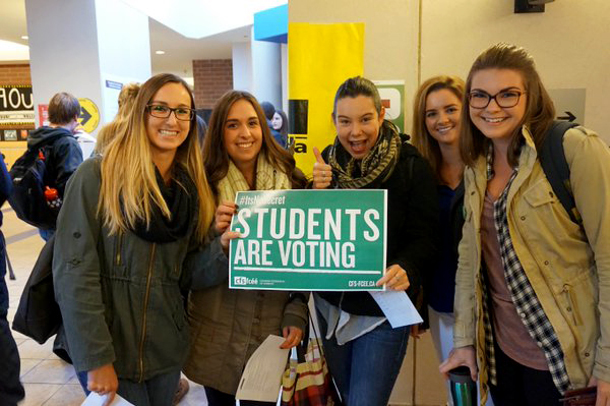 CFS students voting