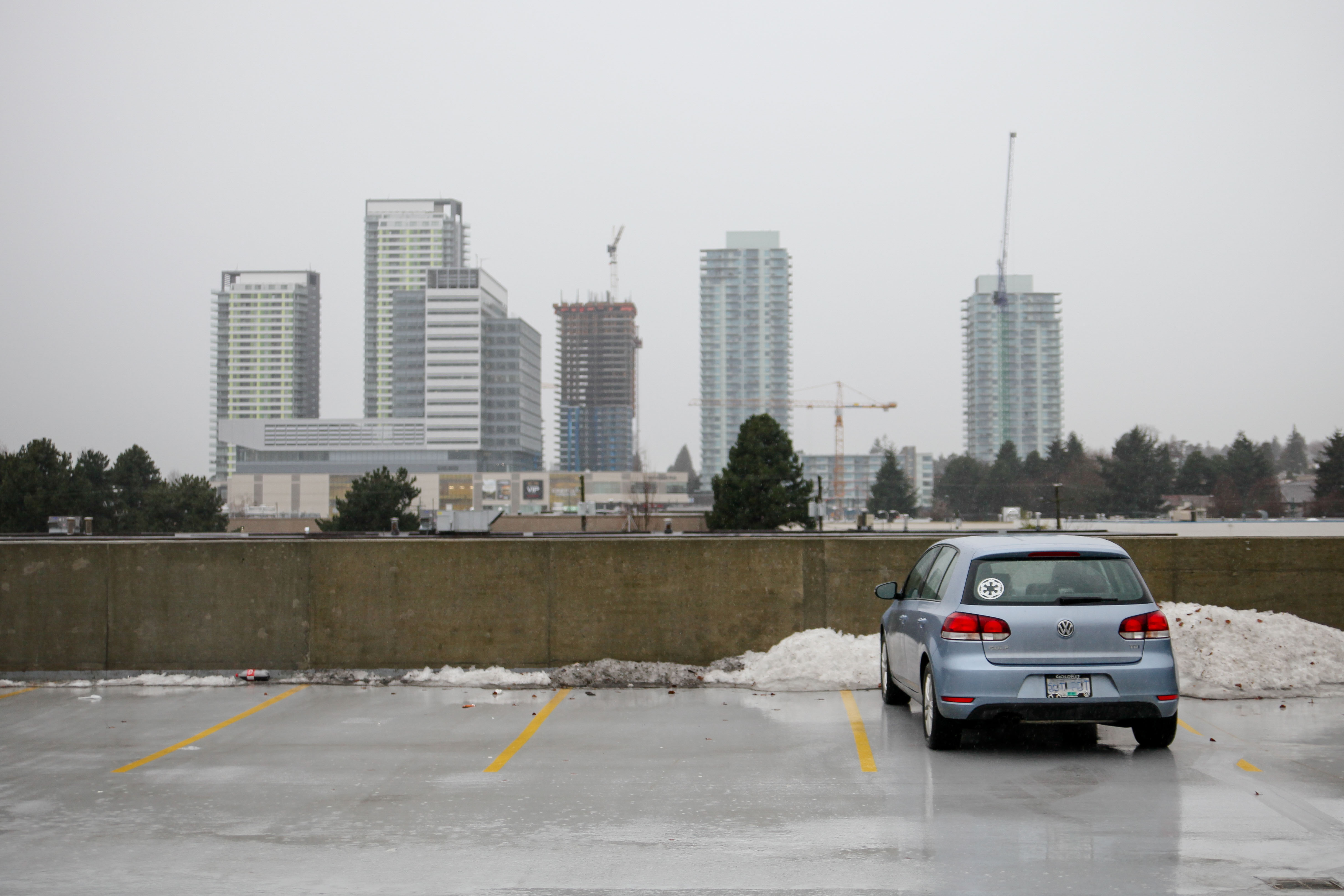 Vancouver parking lot