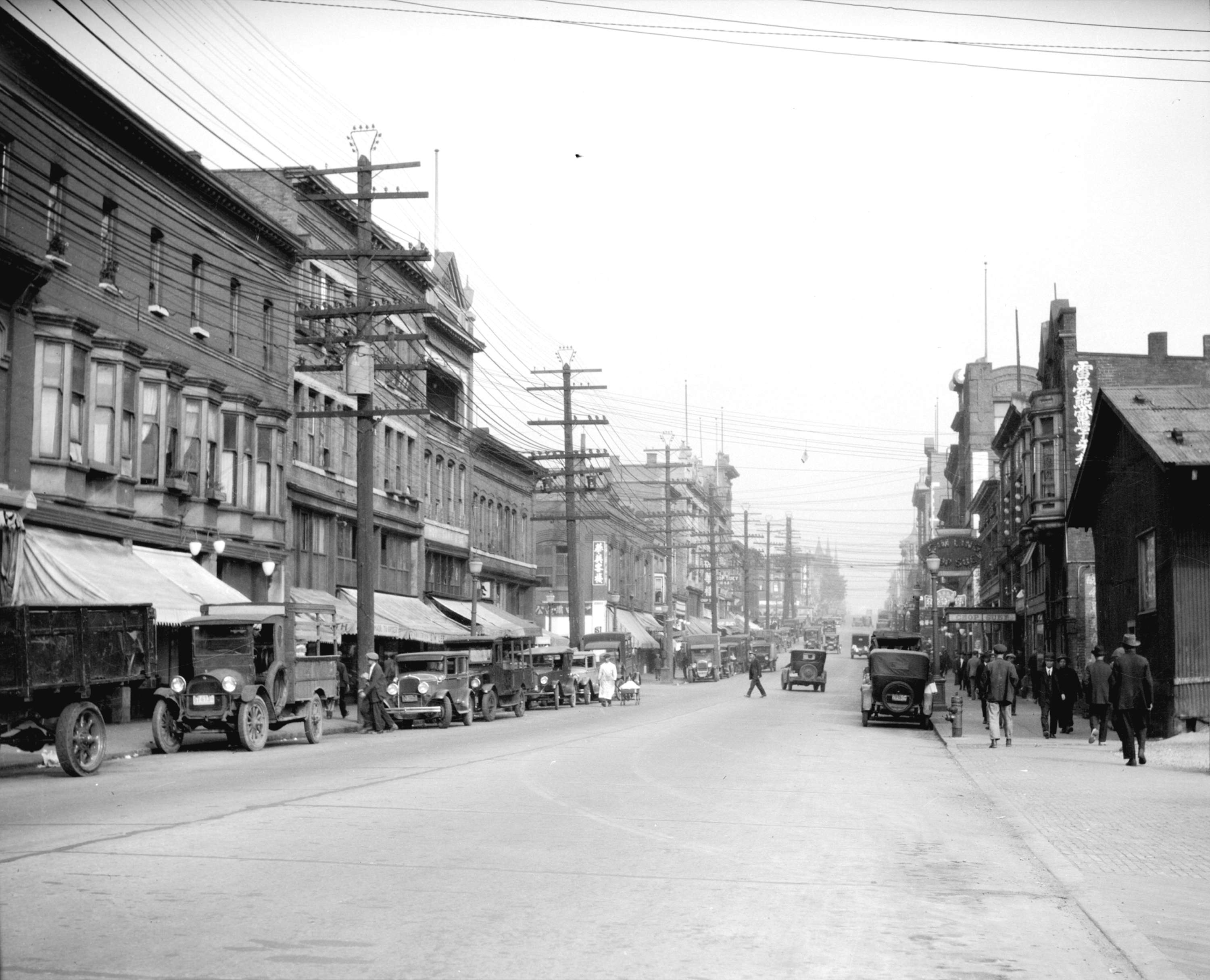 1200px version of Vancouver’s Chinatown, 1928