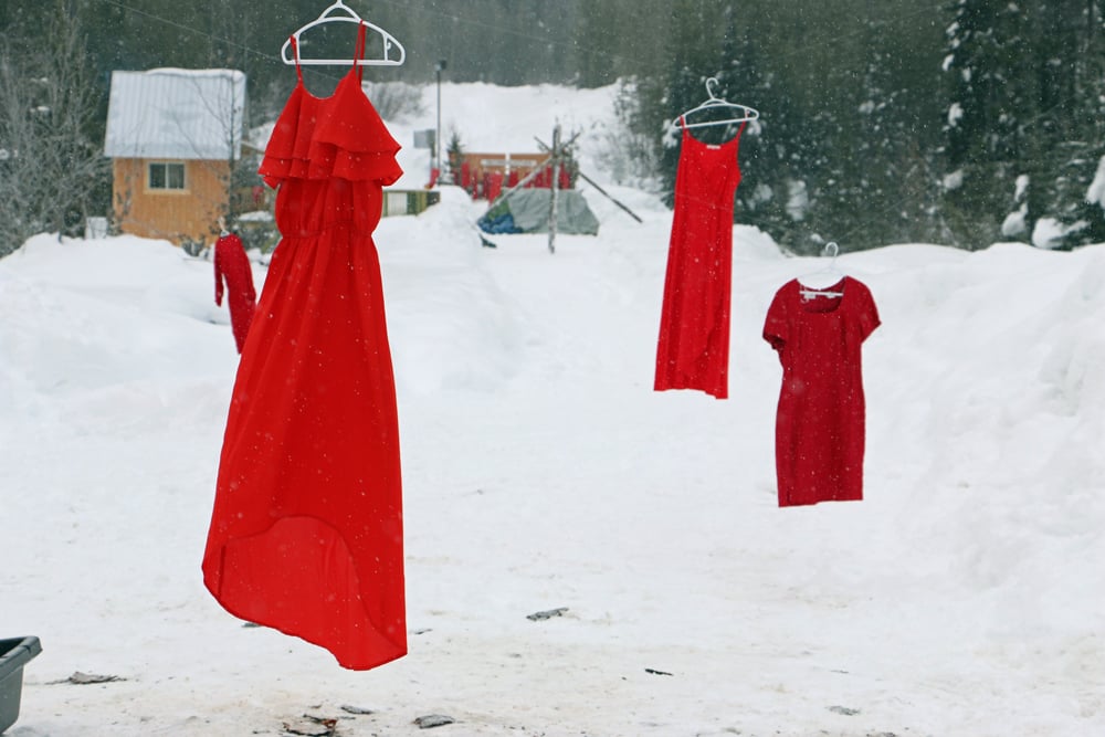 851px version of Red dresses