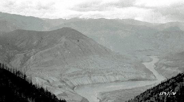 Moran dam site