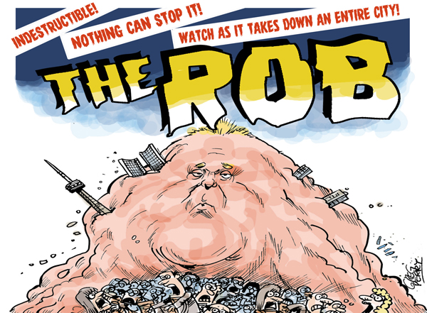 Rob Ford toon