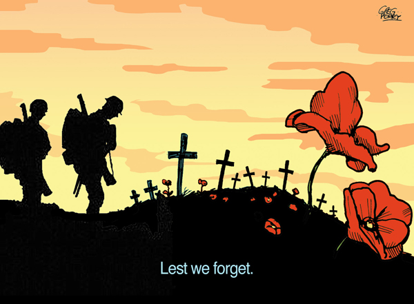 Remembrance Day - Lest We Forget - Women Living Well After 50