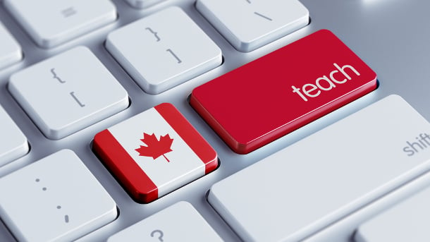 Canada teach button