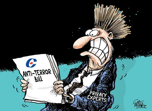 Anti-terror bill cartoon