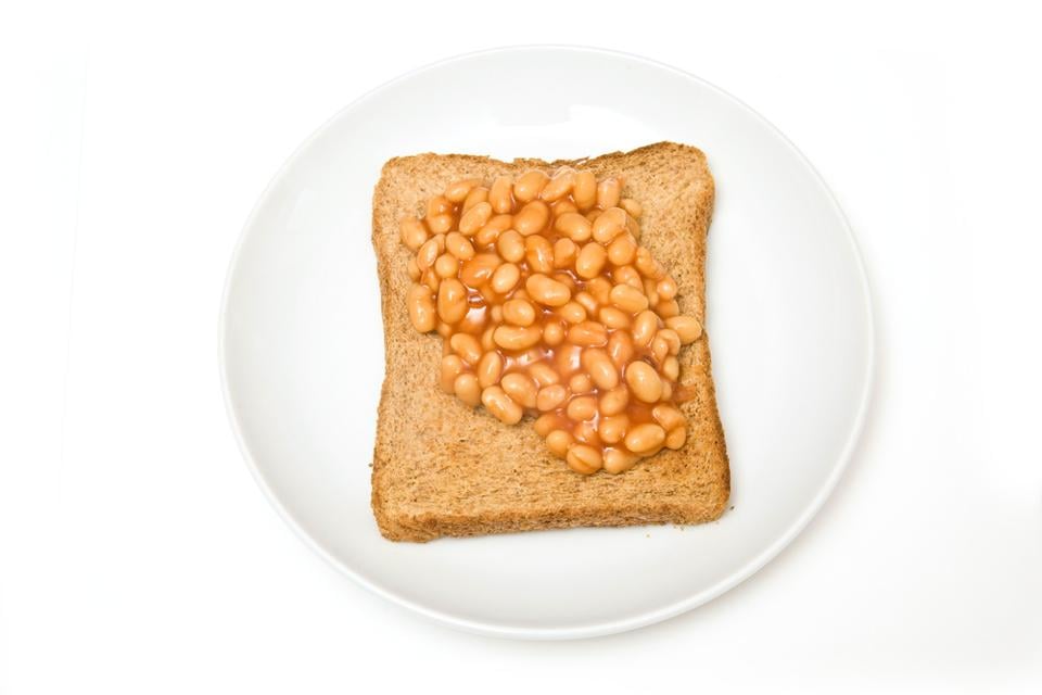 960px version of Baked beans on toast