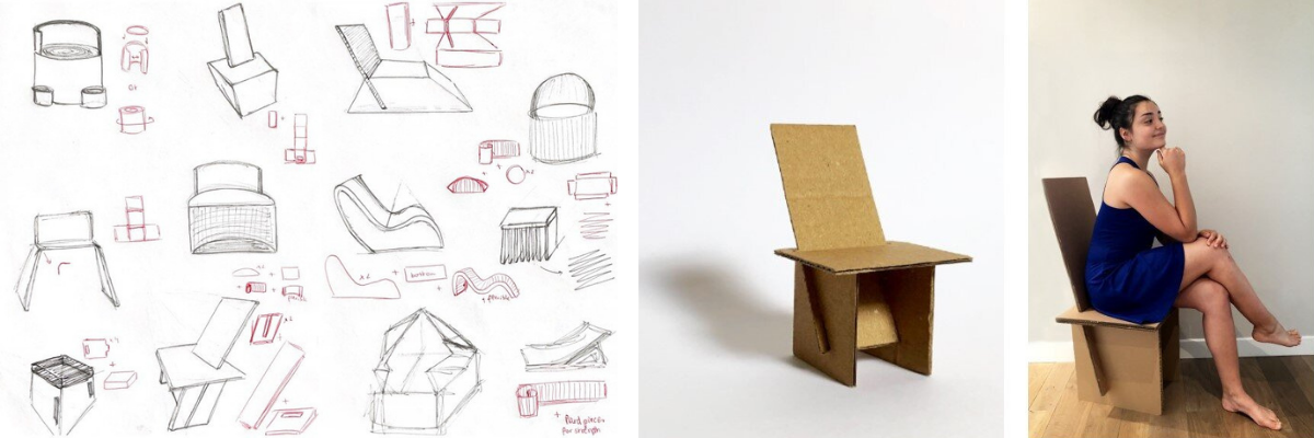 851px version of Constructed chair and furniture