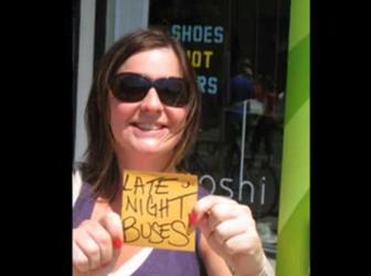 THE TYEE'S POST-IT PROJECT AT VANCOUVER CAR FREE DAY, 2009 - video thumbnail