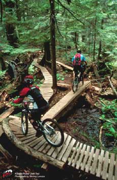 north shore mountain biking trails