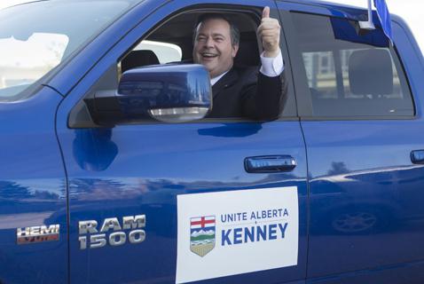 Facing a Health Crisis, Kenney Champions Pickup Trucks and Pepper Spray