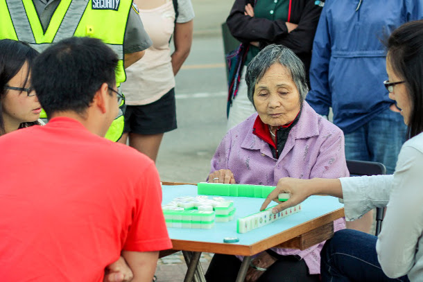 Mahjong in Vancouver's Chinatown