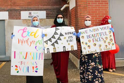 People Are Home. ‘Let’s Bring Eid to Them!’