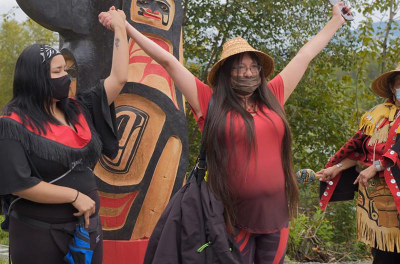 Northwest BC Families Unite to Share Stories of Missing Women in Adaawk