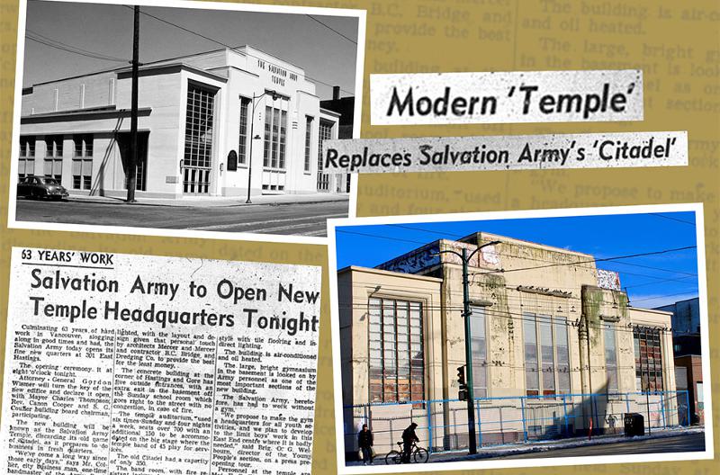 On East Hastings, the Case of the Empty Temple