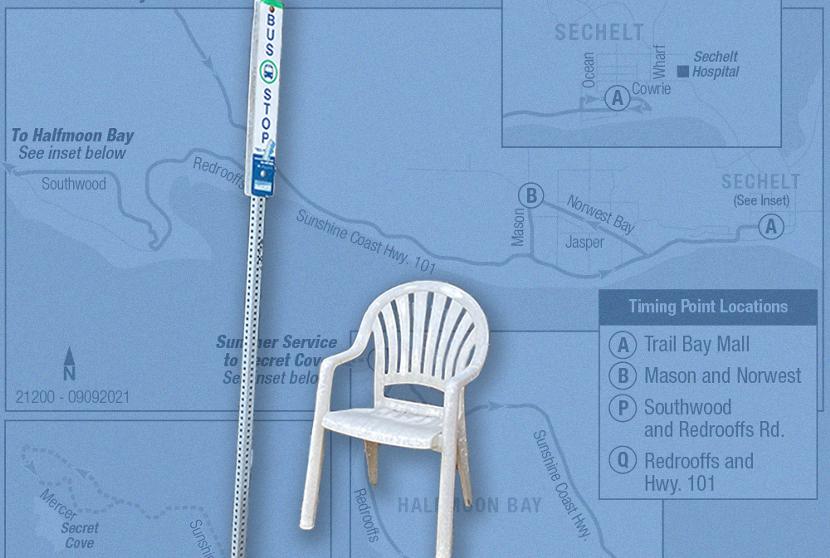 The Case of the Sunshine Coast Bus Stop Chairs
