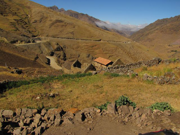 582px version of Chaypa landscape in the Andes