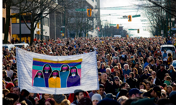 Women's Memorial March in Vancouver