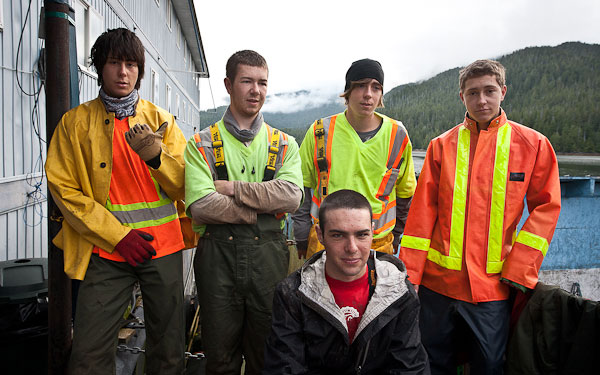 Forestry workers