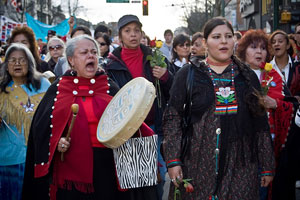 Protest for awareness of DTES missing women