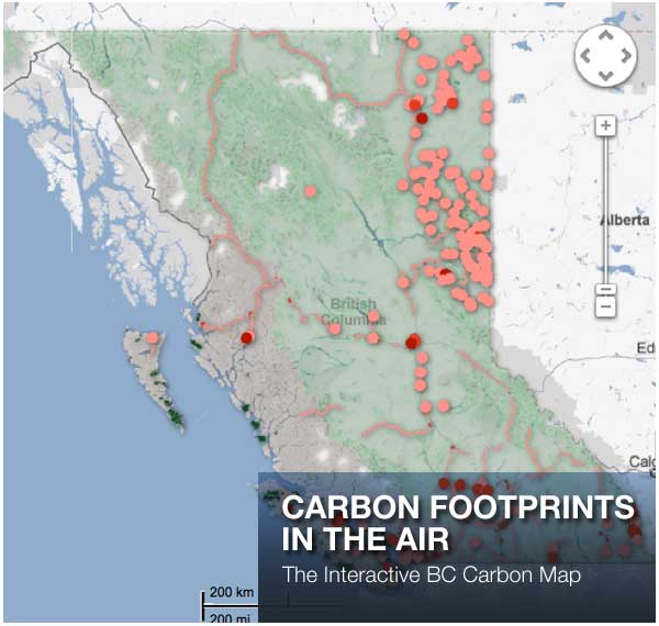 Image of Interactive BC Carbon Map