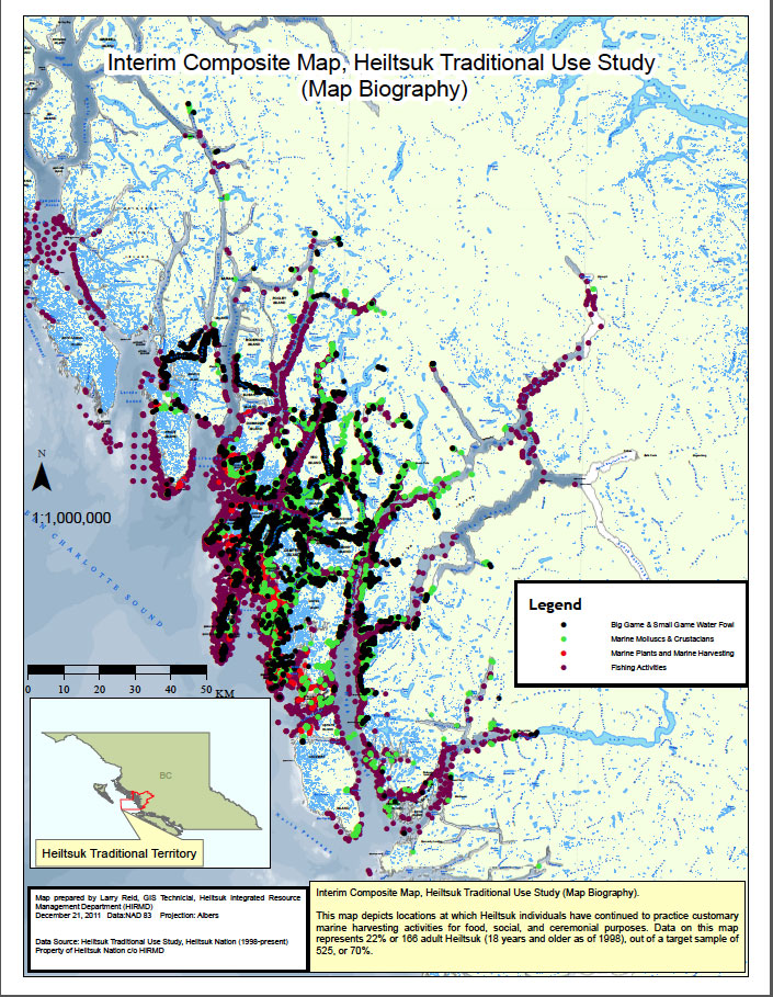 582px version of Heiltsuk Marine Use Map