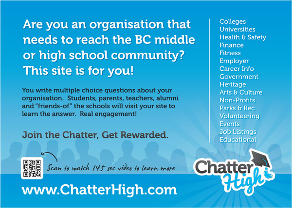 582px version of Chatter High ad one