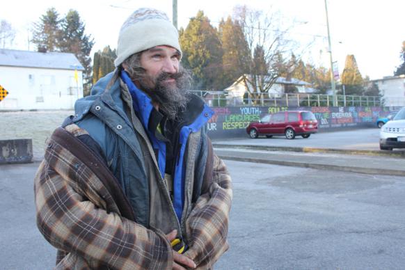 582px version of Abbotsford homeless resident Roy