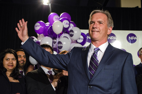 Kirk LaPointe, election night 2014