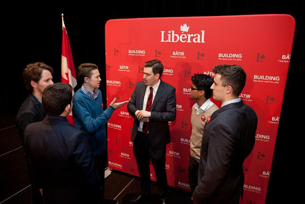 Liberal candidate Terry Beech