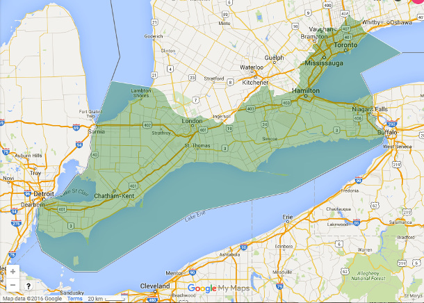 582px version of Carolinian forest ecosystem map