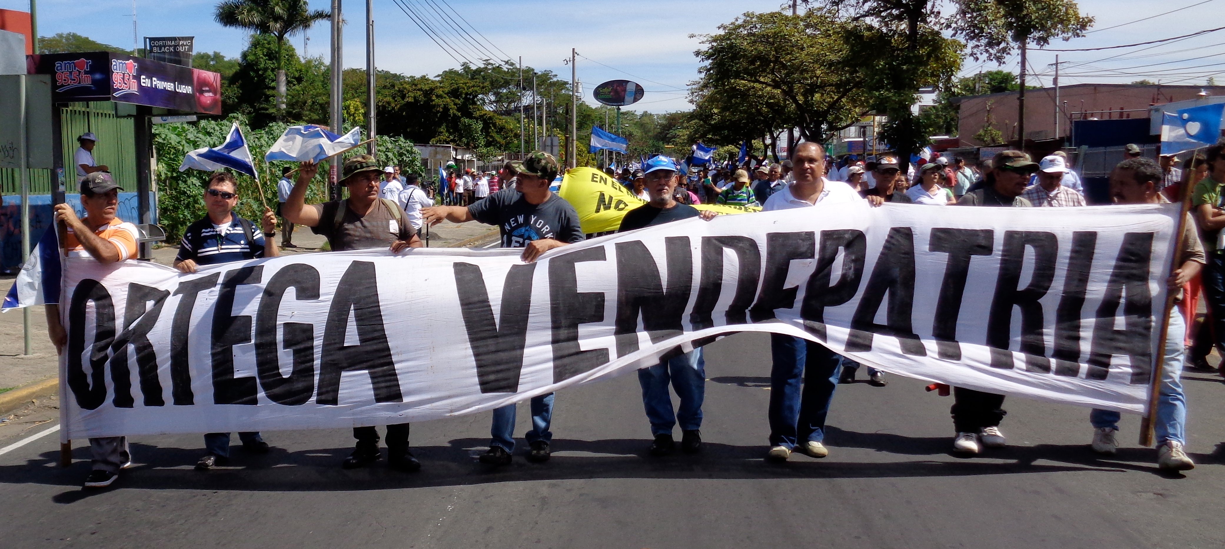 Nicaraguan protest of Canadian mining activities