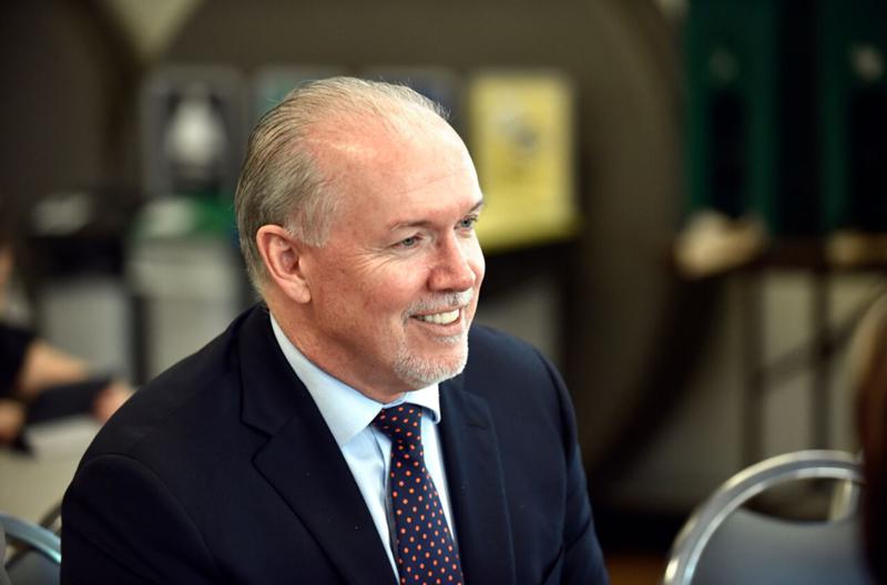 NDP’s Horgan Again Vows to Ban Big Money, Says Rich Donors Too Powerful