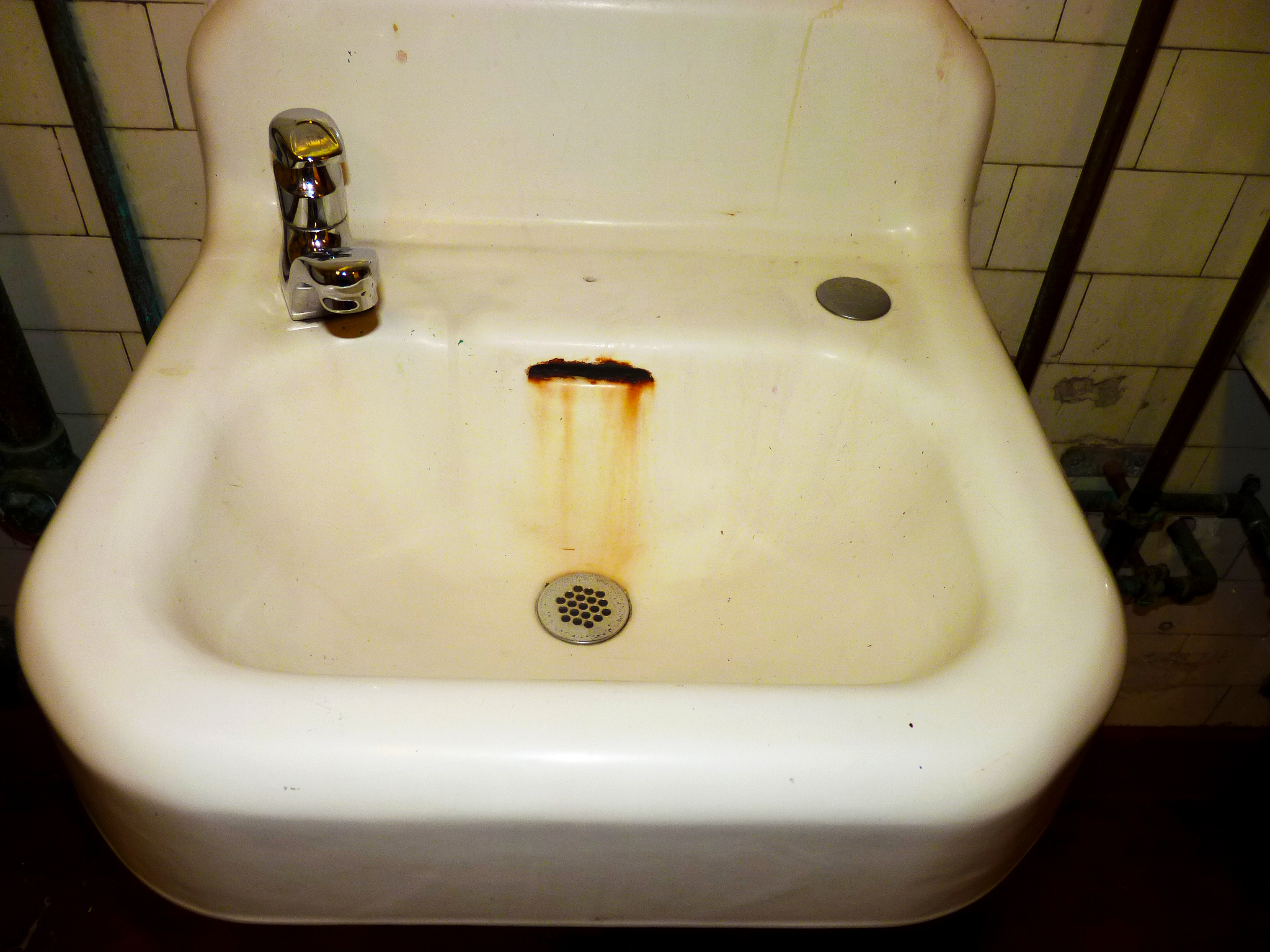 Vancouver school bathroom sink