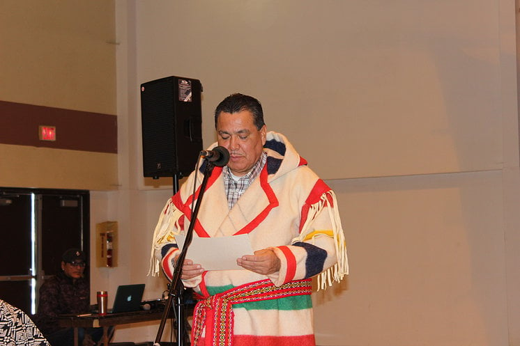 Brian Jackson, a councillor of the Piikani First Nation