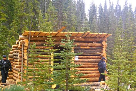 Security Camera Captures Heavily Armed RCMP at Wet’suwet’en Cultural Site