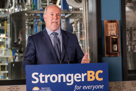 Horgan Unveils Economic Recovery Plan, Dodges Election Questions