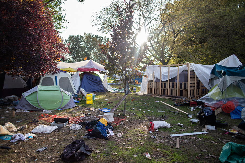 Strathcona Park Tent City Nightmare Or Refuge The Tyee