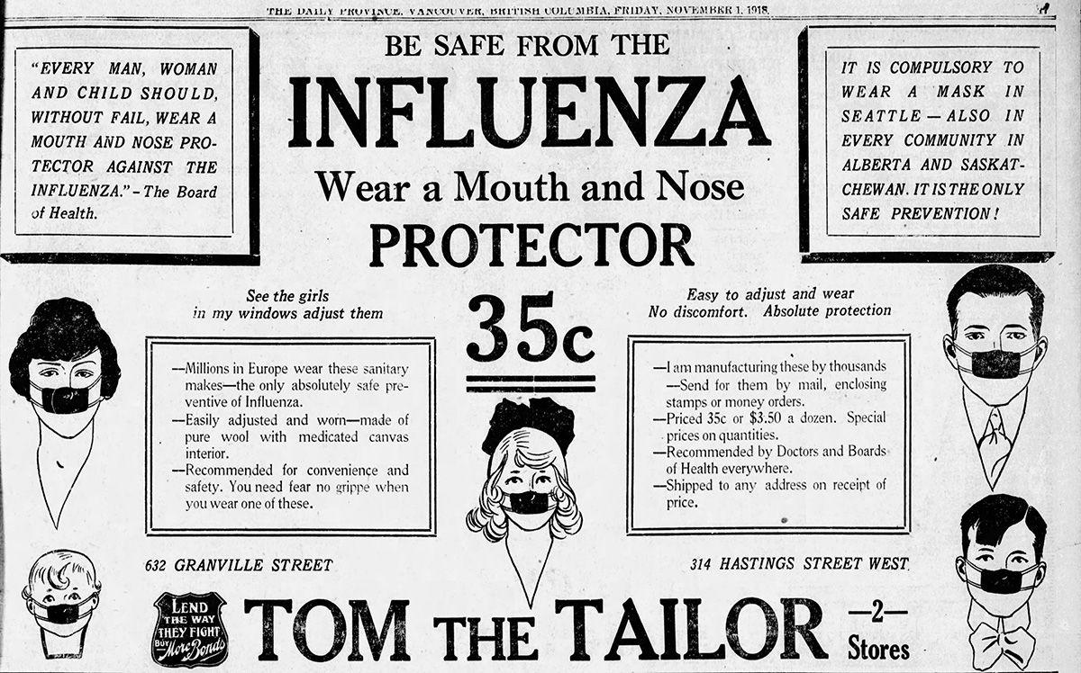 How Vancouver Dealt with Two Pandemics, a Century Apart | The Tyee