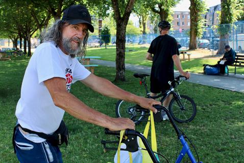 Another Heat Wave Approaches, but Shade Is Still Behind Fences in the Downtown Eastside