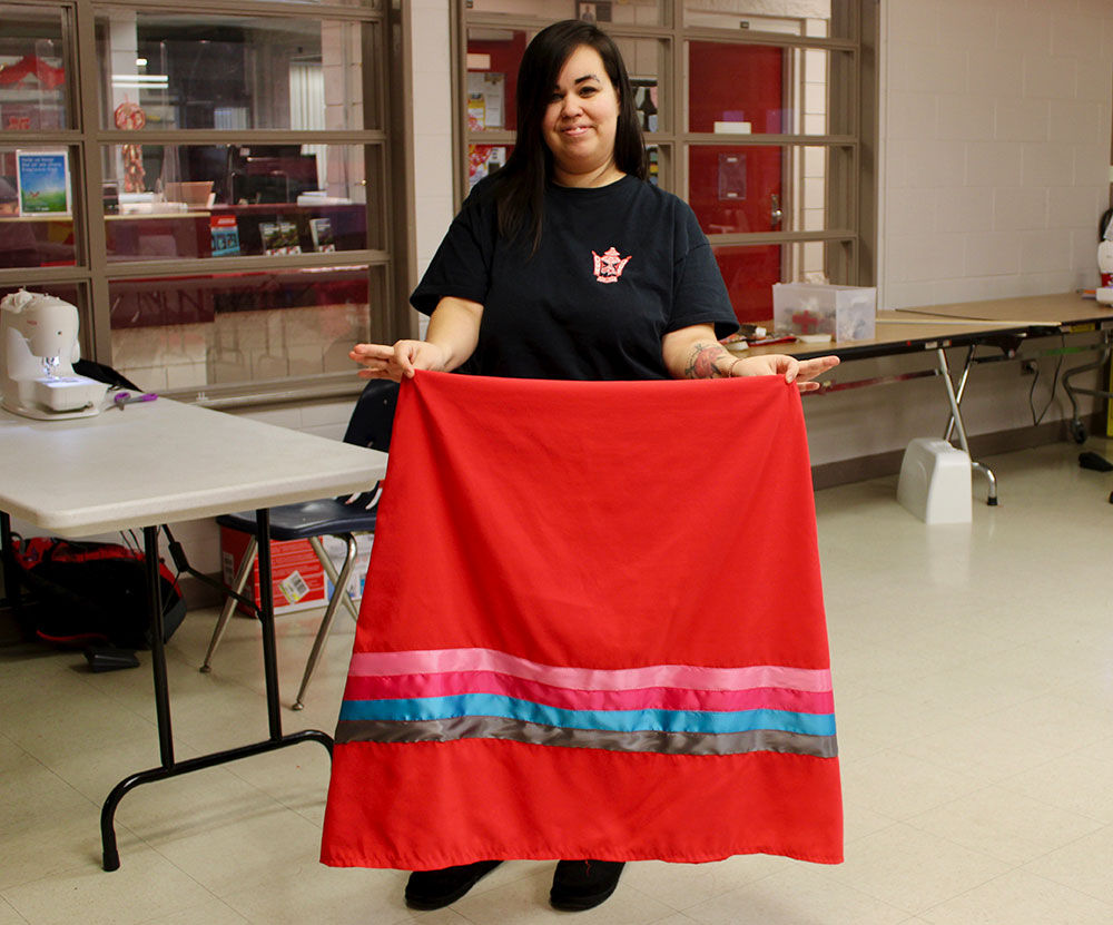 100 Ribbon Skirts, One Stitch at a Time The Tyee