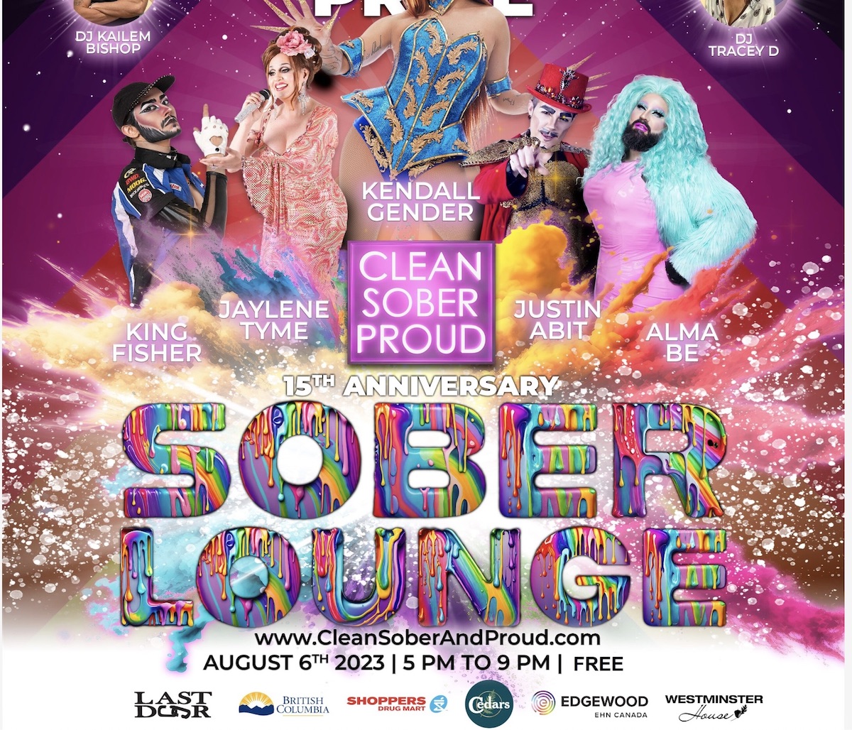 A screengrab of the bottom of the event poster, showing that Vancouver Pride no longer appears.