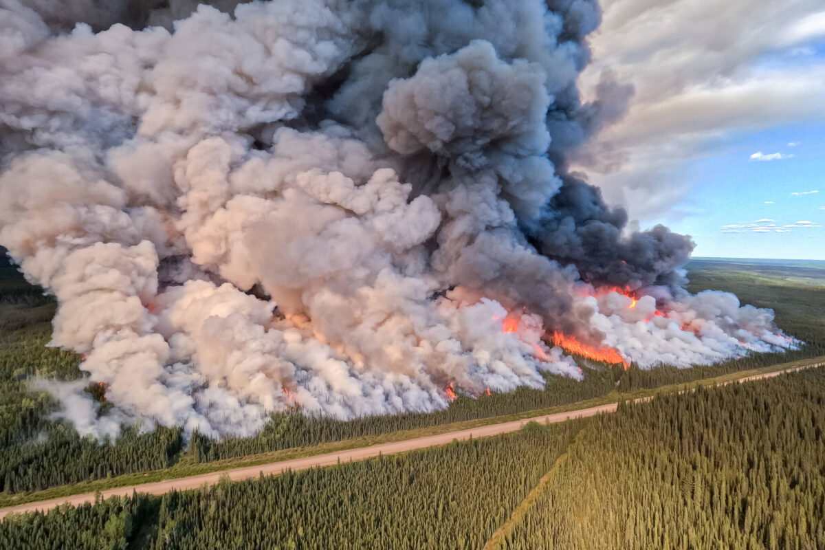 Donnie Creek wildfire