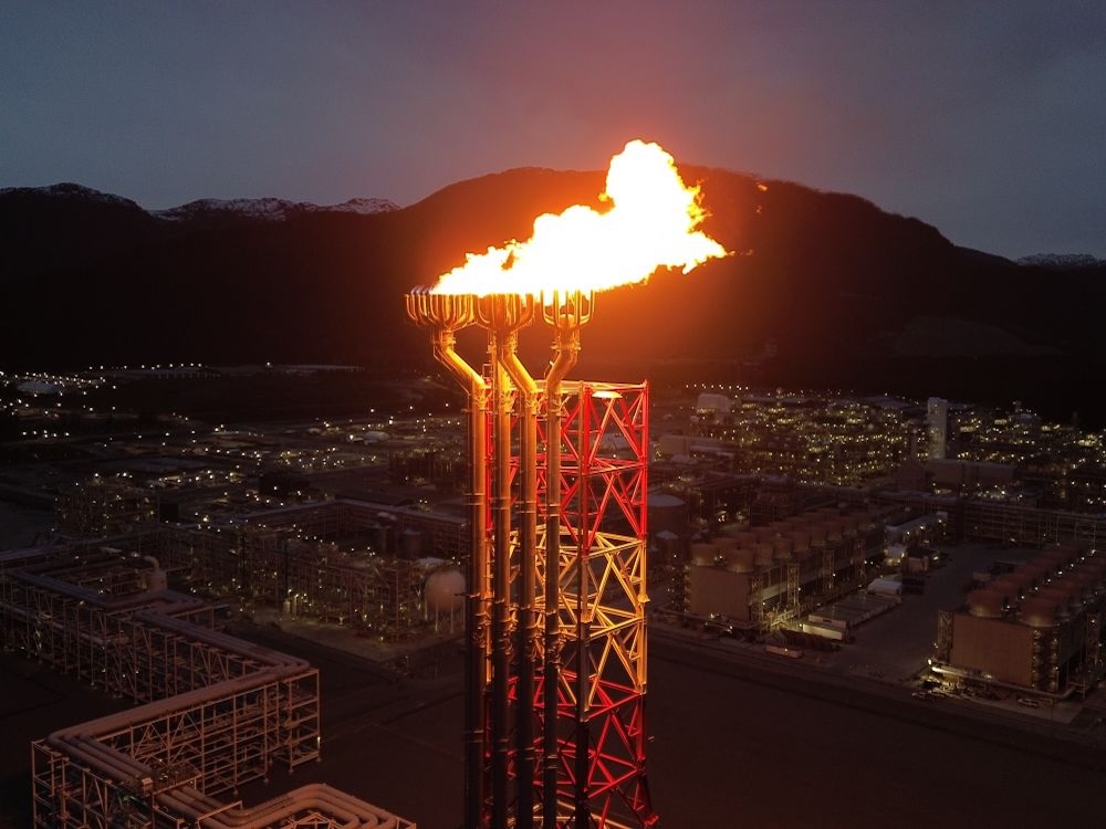 LNG Canada’s acid gas-burning incinerator keeps failing